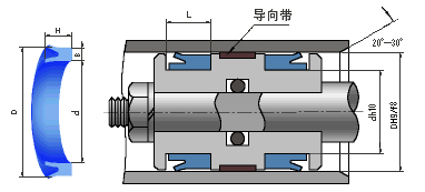 孔用QY型密封圈